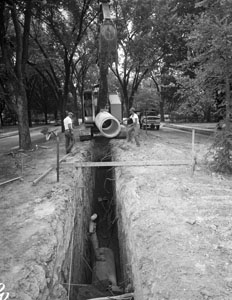 Sewage construction